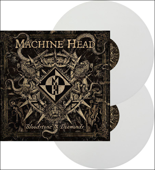 Bloodstone & Diamonds White Vinyl UK